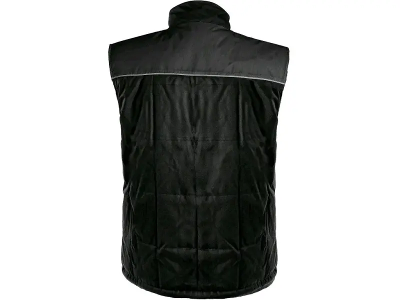 Pánská zimní vesta SEATTLE, černo-šedá, vel. S